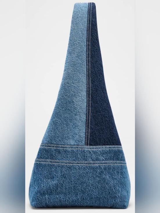 MARC JACOBS The Sack Bag in Denim - Picture 5 of 8